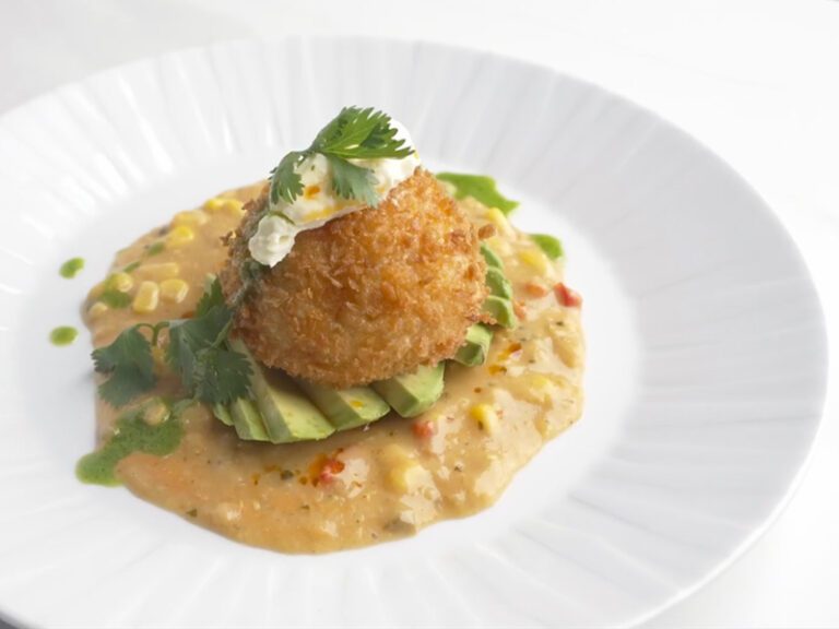 Potato Croquette made with <em>Campbell’s® Culinary Reserve </em>Mexican Street Corn Soup featured image