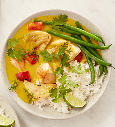 Delicious recipes on campbellsfoodservice.com - coconut curry sauce with campbell’s® cream of chicken soup